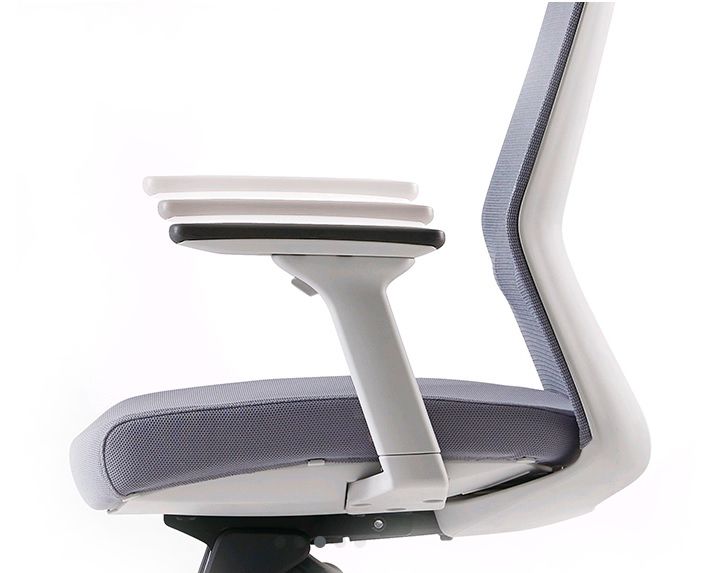 Кресло для руководителя Bestuhl "J1", сетка, ткань, пластик, черный  - 8