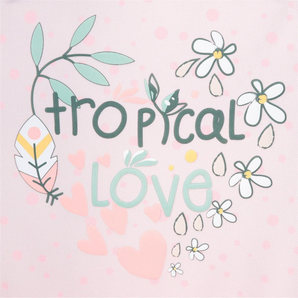 Рюкзак школьный "Tropical Love", розовый - 8