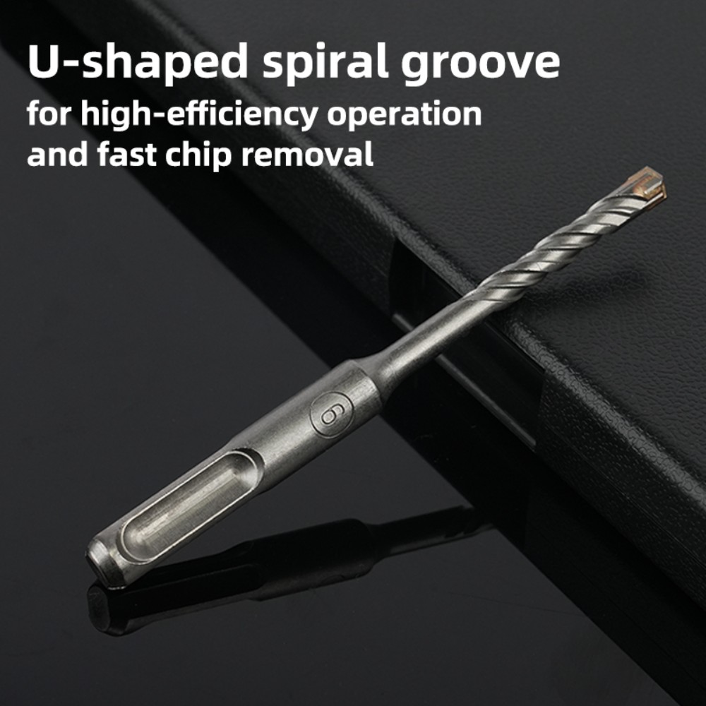 Бур по бетону Deli YS EDH-YCZ11006-E1, 6x110 мм, X-Tip, SDS-PLUS - 8