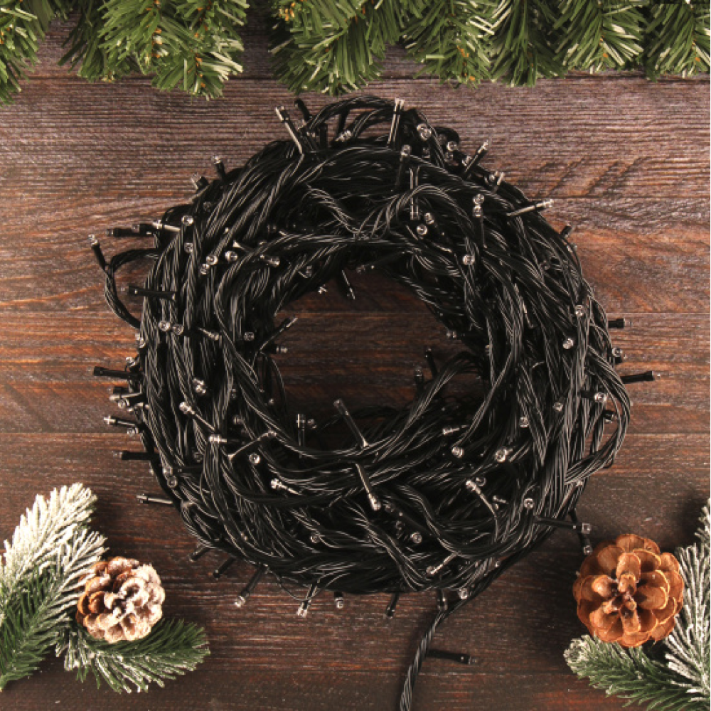 Гирлянда электрическая LED "Нить", 35 м, мультиколор - 4