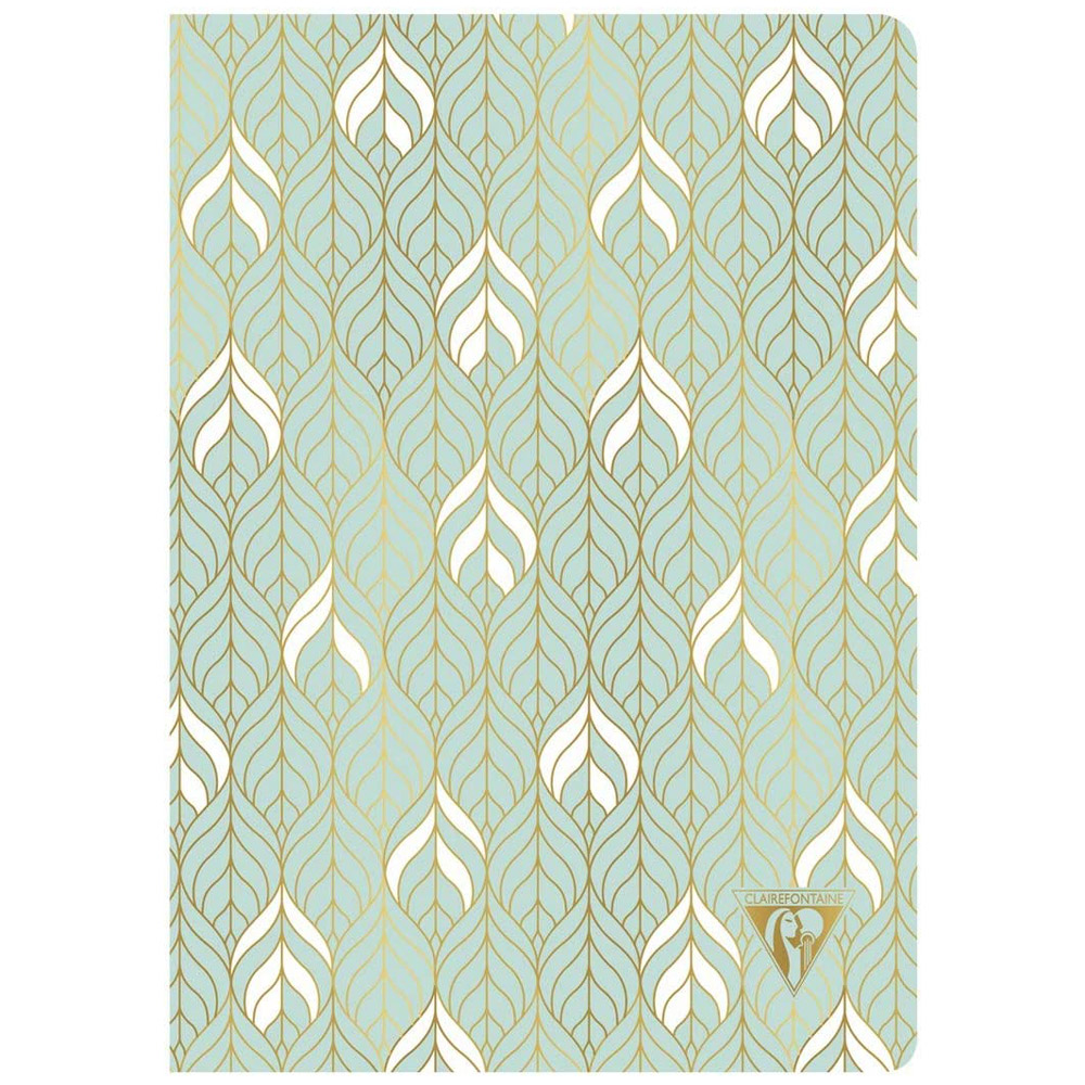 Блокнот "Neo Deco Spring-Summer collection", A5, 48 листов, линейка, морской зеленый