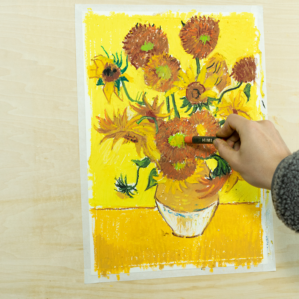 Пастель масляная Himi "π Series", 12 цветов - 7