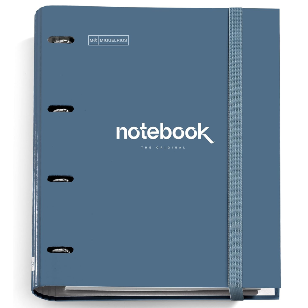 Тетрадь Miquelrius "Emotions", А4, 100 листов, клетка, темно-синий