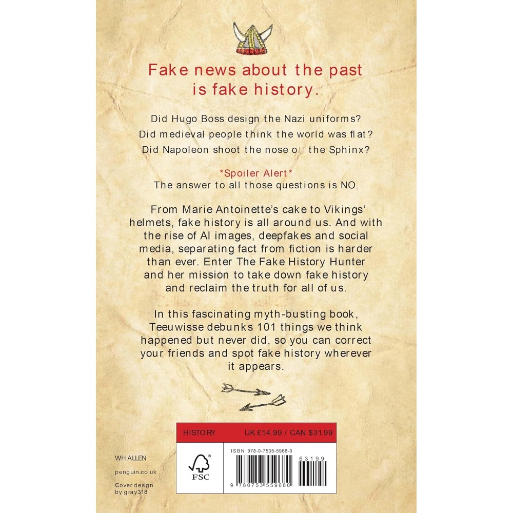 Книга на английском языке "Fake History", Jo Hedwig Teeuwisse