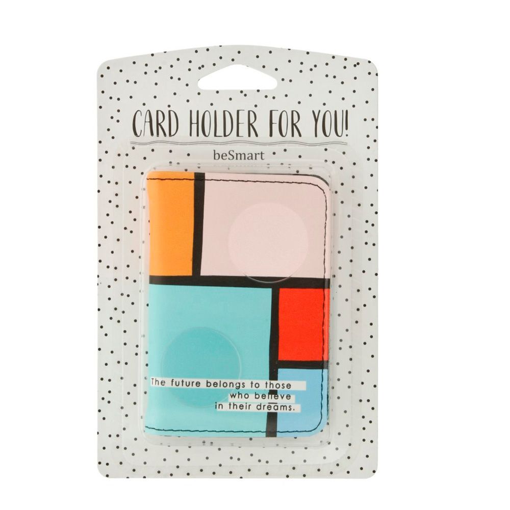 Обложка для проездного билета "Abstract прямоугольники", разноцветный - 3