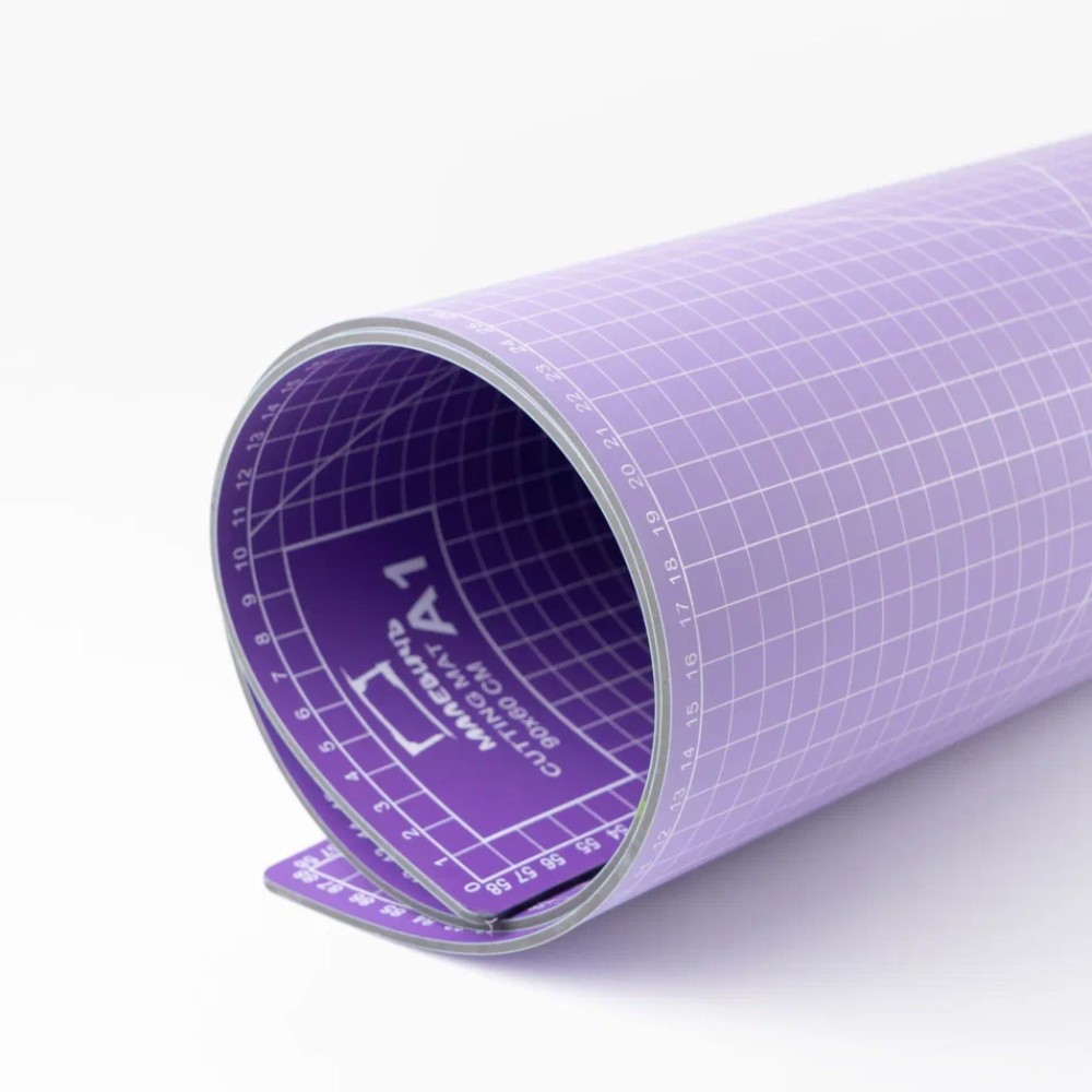 Коврик для резки "Малевичъ", А1, трёхслойный, сиреневый - 9