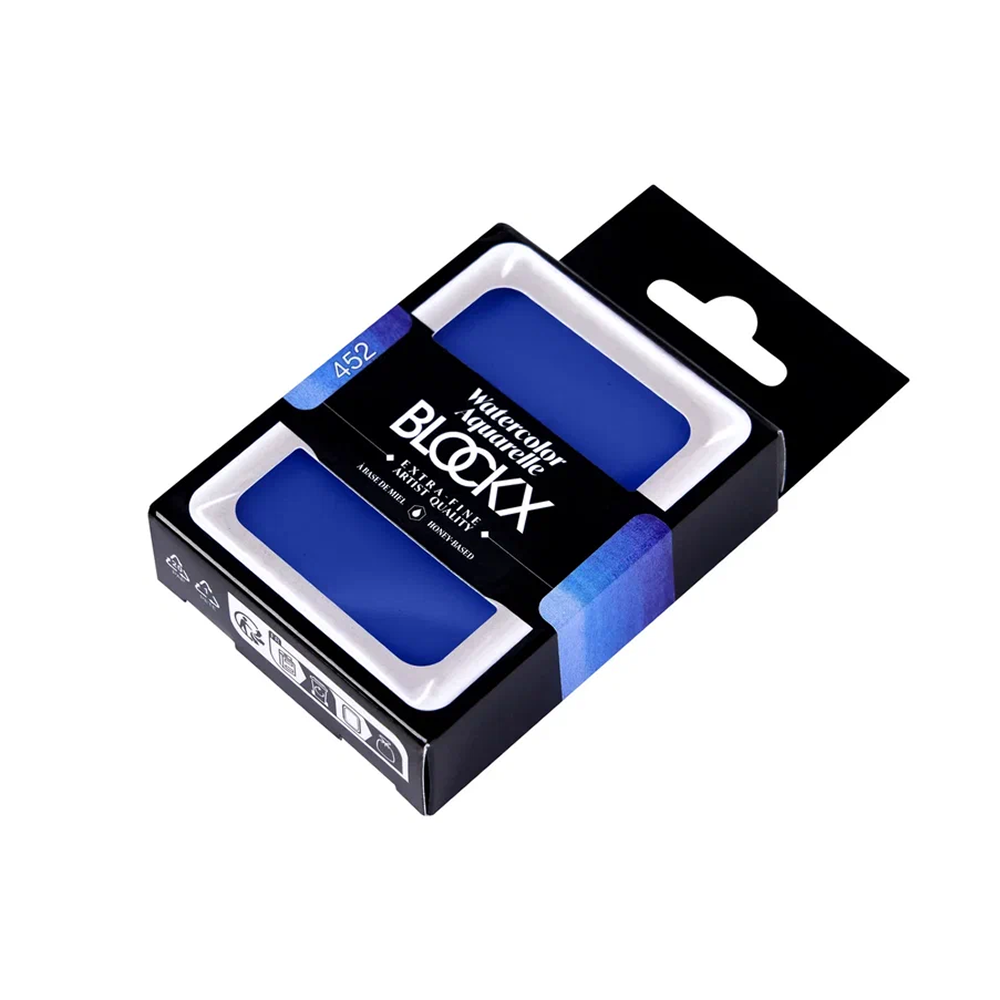 Краски акварельные "Blockx. Giant pan", 452 кобальт голубой, 18 мл., кювета