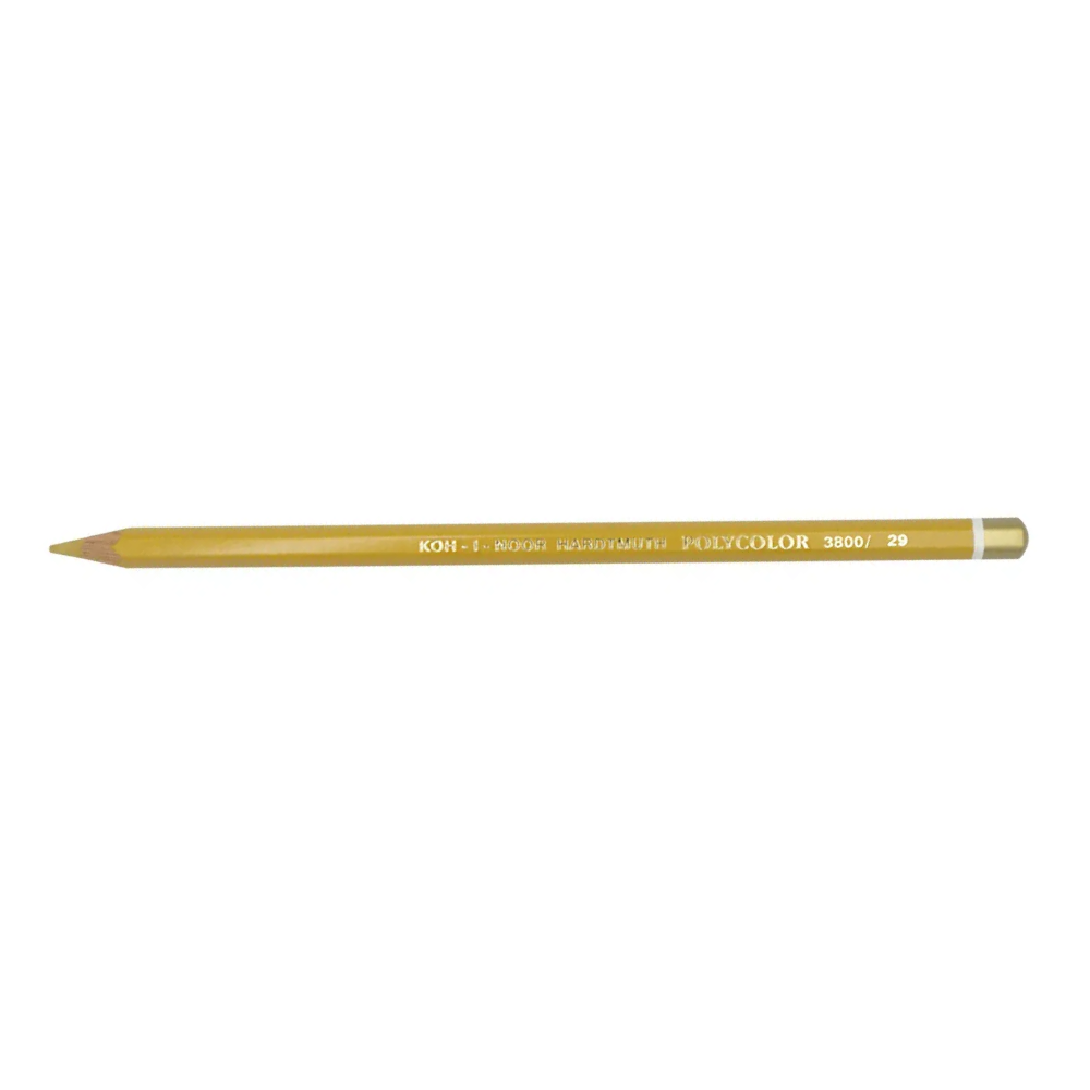 Карандаш цветной Koh-I-Noor "Polycolor 3800", 029 охра светлая