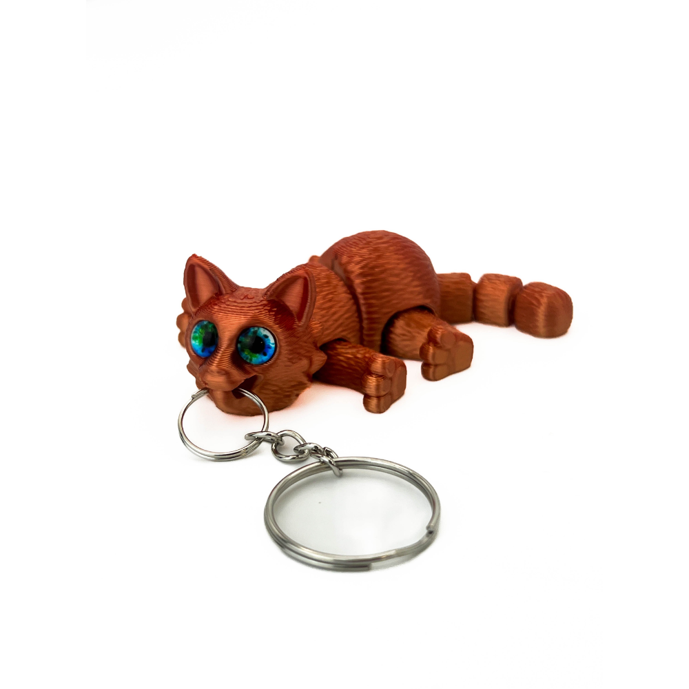 Брелок 3D "Котик Миг"