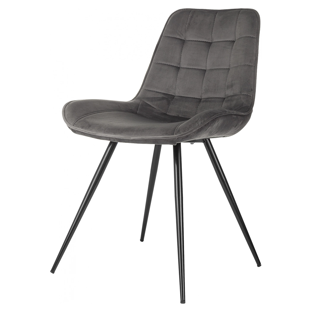 Стул Бюрократ "CH-K2_4", ткань, темно-серый, металл, комплект 4 штуки - 4