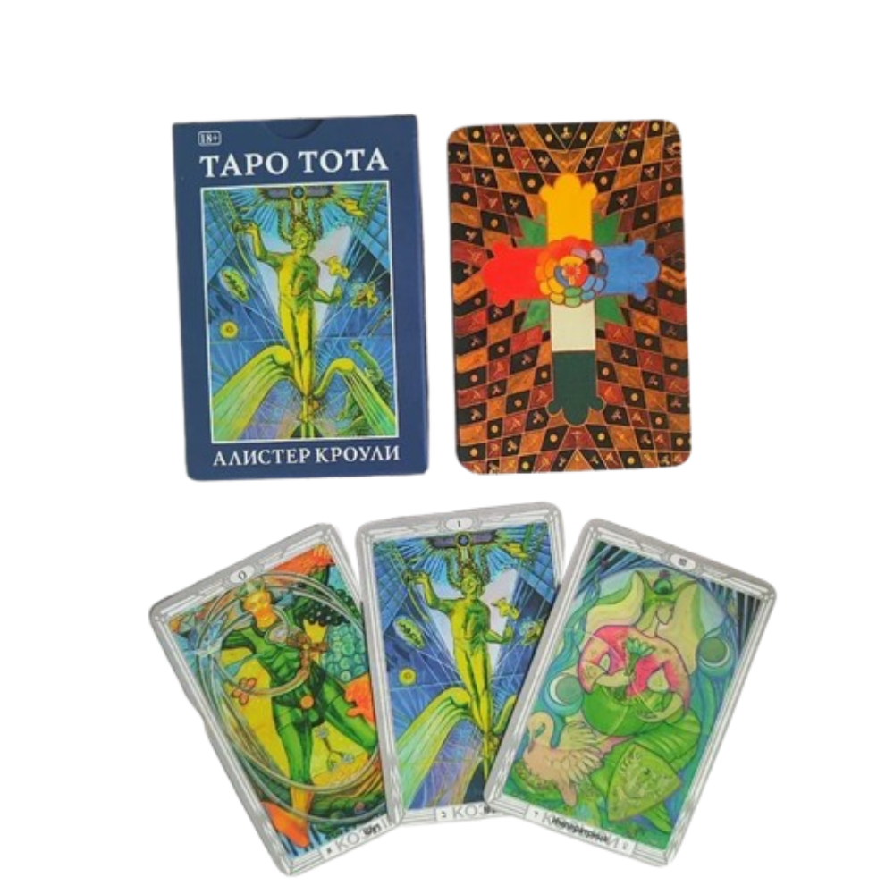 Карты "Таро ТОТА Алистера Кроули, Русская серия", Алистер Кроули, Фрида Харрис