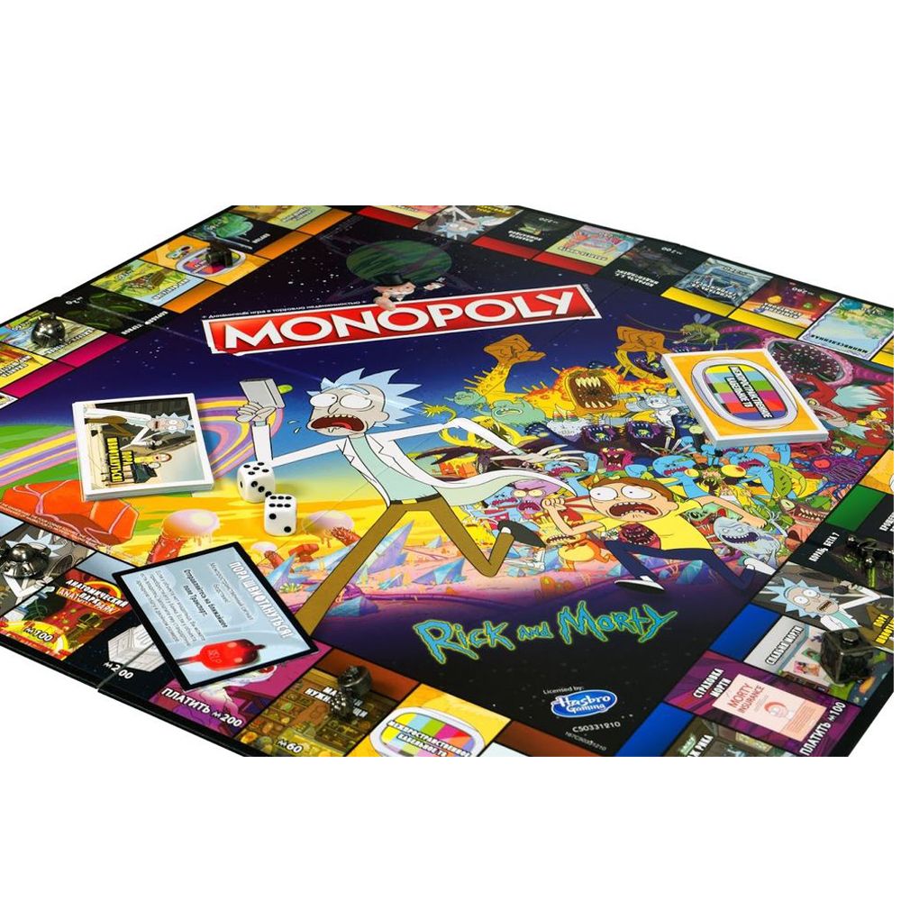 Игра настольная "Монополия. Рик и Морти" - 8