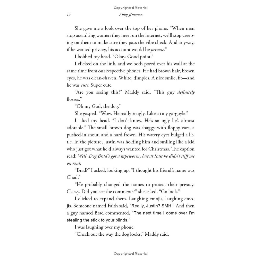 Книга на английском языке "Just For The Summer",  Abby Jimenez - 18