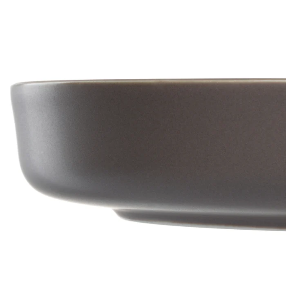 Тарелка керамическая "ROMA", 20 см, серо-коричневый - 4