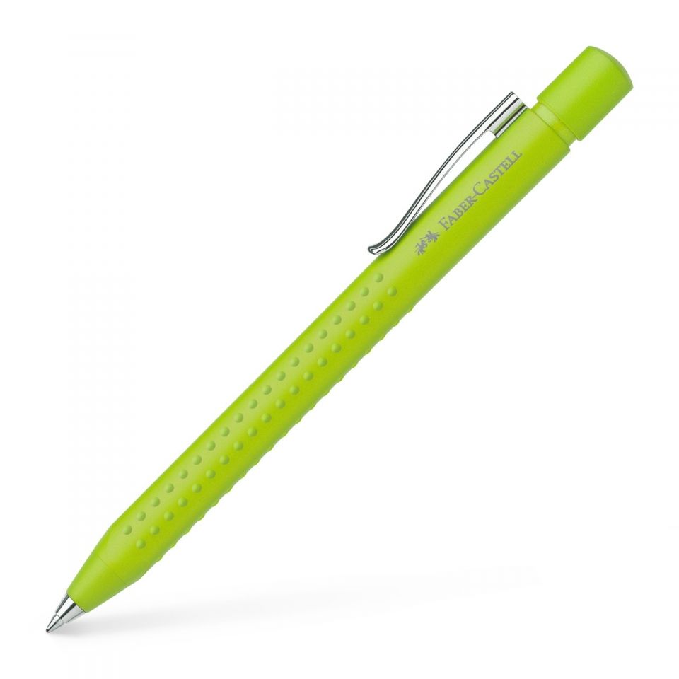 Ручка шариковая автоматическая "Faber-Castell Grip 2011", 0.7 мм, черный, стерж. синий - 3
