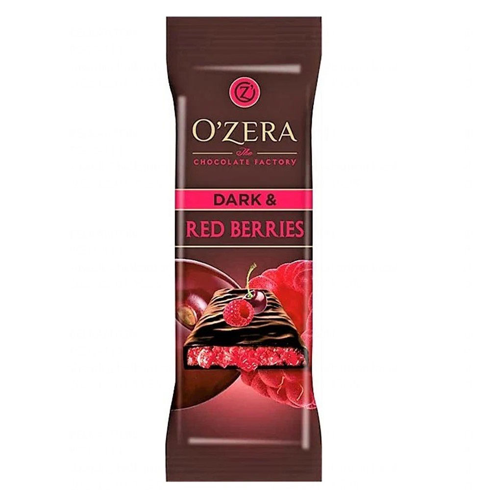 Шоколад Ozera Dark & Red Berries Горький 40гр