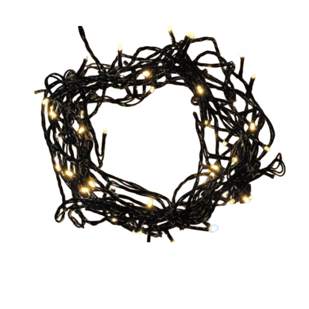 Гирлянда уличная "Нить", 10 м, тепло-белый