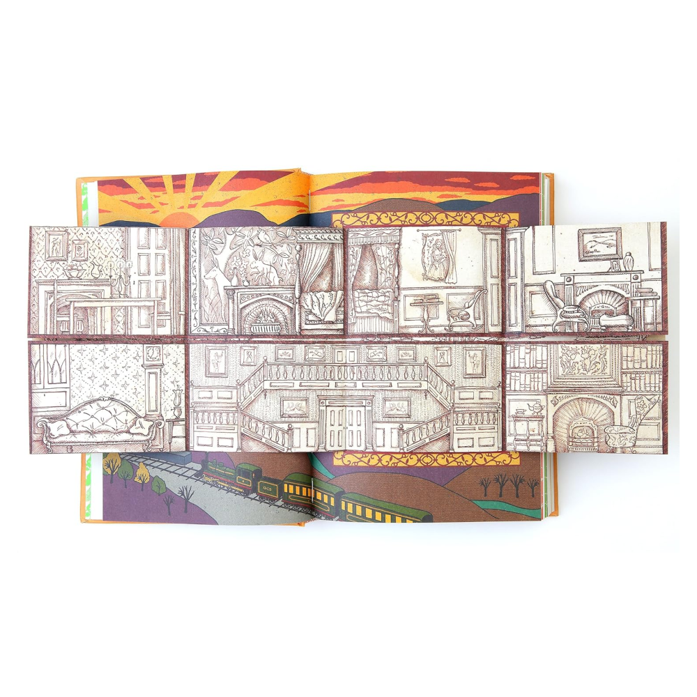Книга на английском языке "Secret Garden MinaLima Ed", Frances Burnett - 4