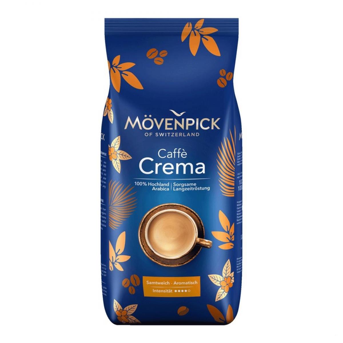 Кофе "Movenpick" Cafe of Switzerland Crema, зерновой, 1000 г