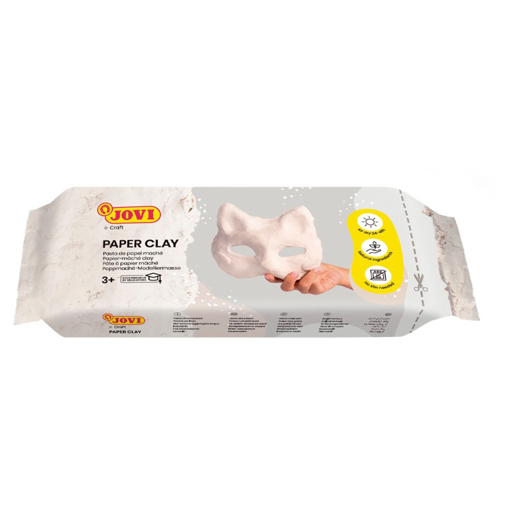 Паста папье-маше "JOVI", 170 г, серый