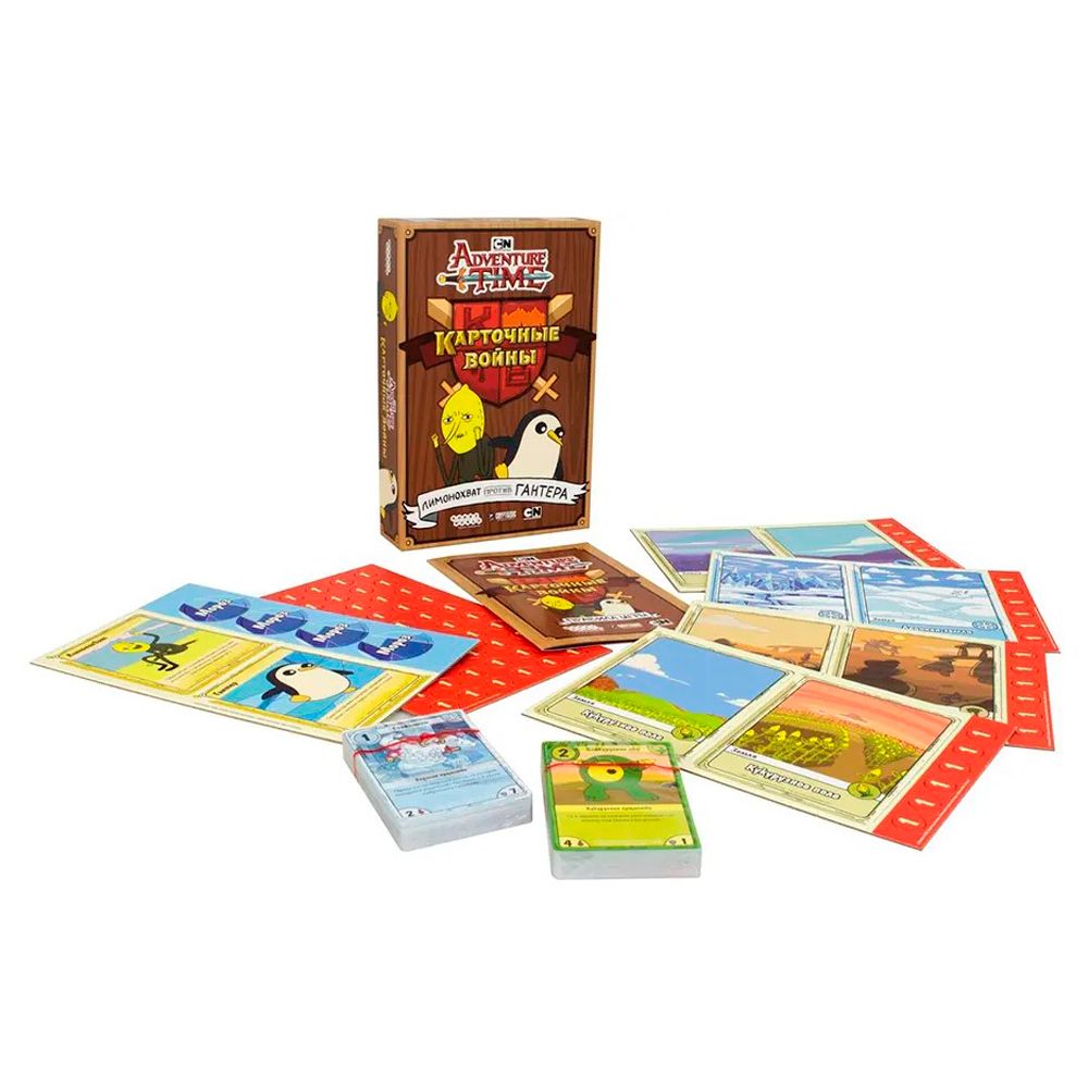 Игра настольная "Время приключений. Карточные войны: Лимонохват против Гантера" - 6