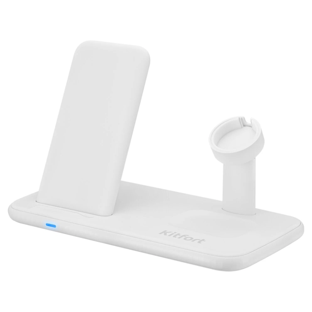 Зарядное устройство Kitfort KT-3371-2, беспроводное, белый