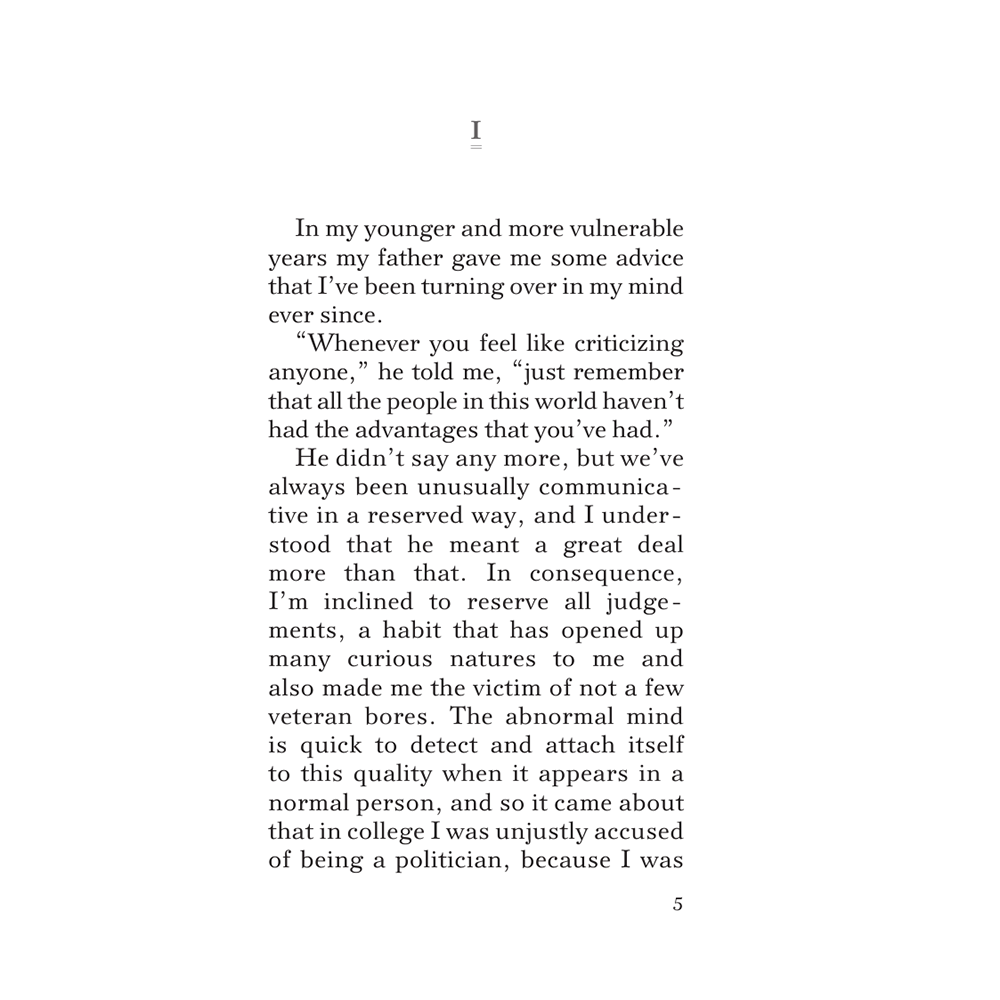 Книга на английском языке "The Great Gatsby", Фрэнсис Скотт Фицджеральд - 3