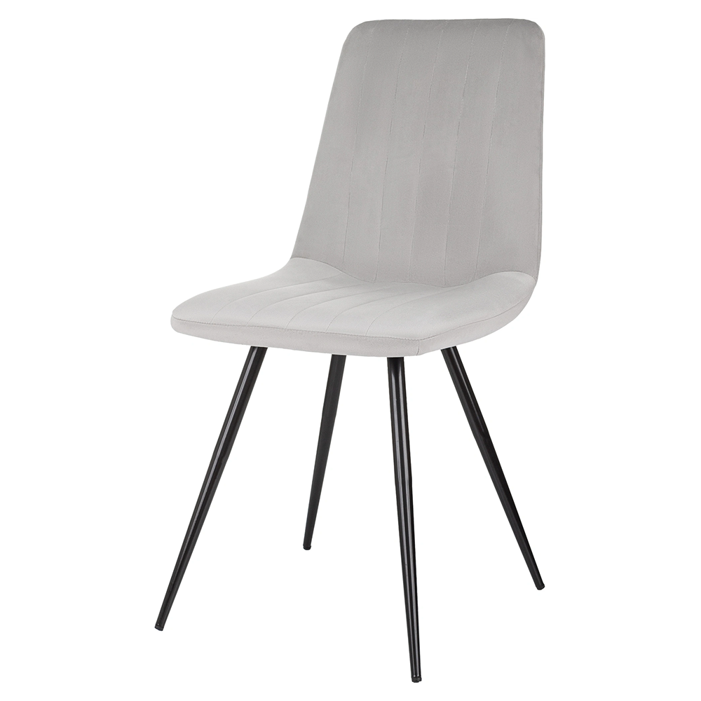 Стул Бюрократ "CH-K6_4", ткань, светло-серый, металл, комплект 4 штук - 4