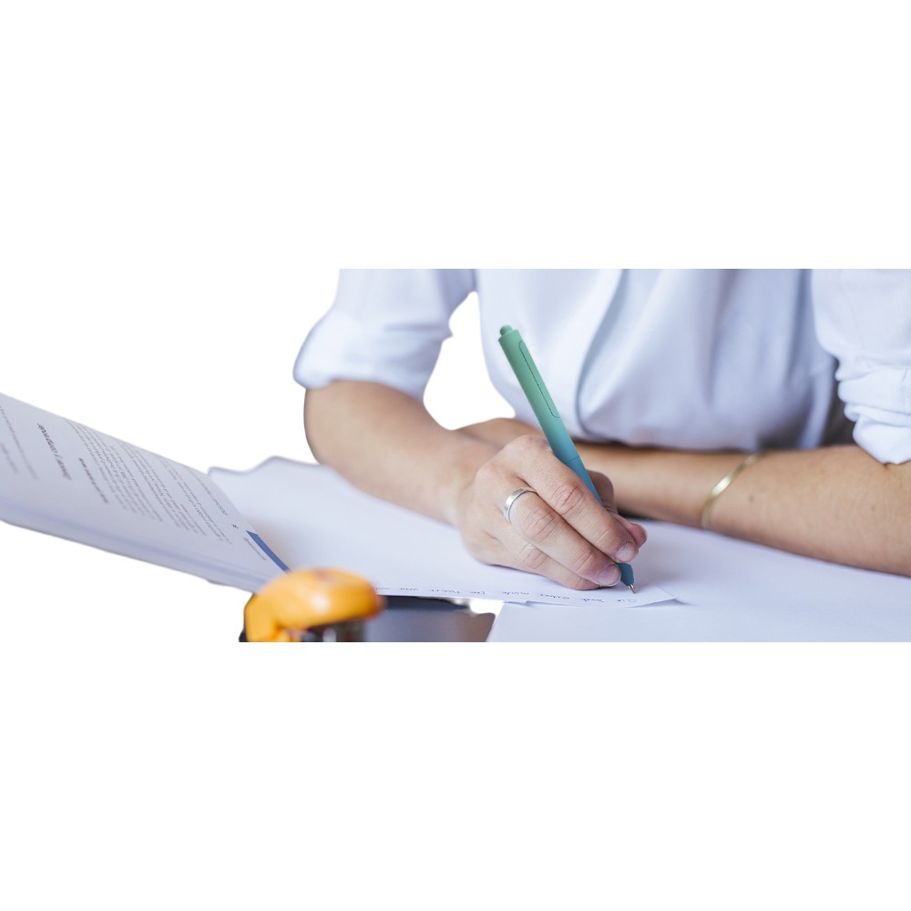 Ручка шариковая автоматическая "Space Up Aurora", 0,7 мм, пластик, фиолетовый, стерж. синий - 5