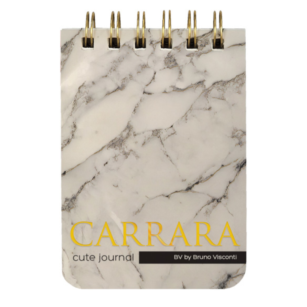 Блокнот "Cute Journal. Carrara", А7, 100 листов, линейка, разноцветный