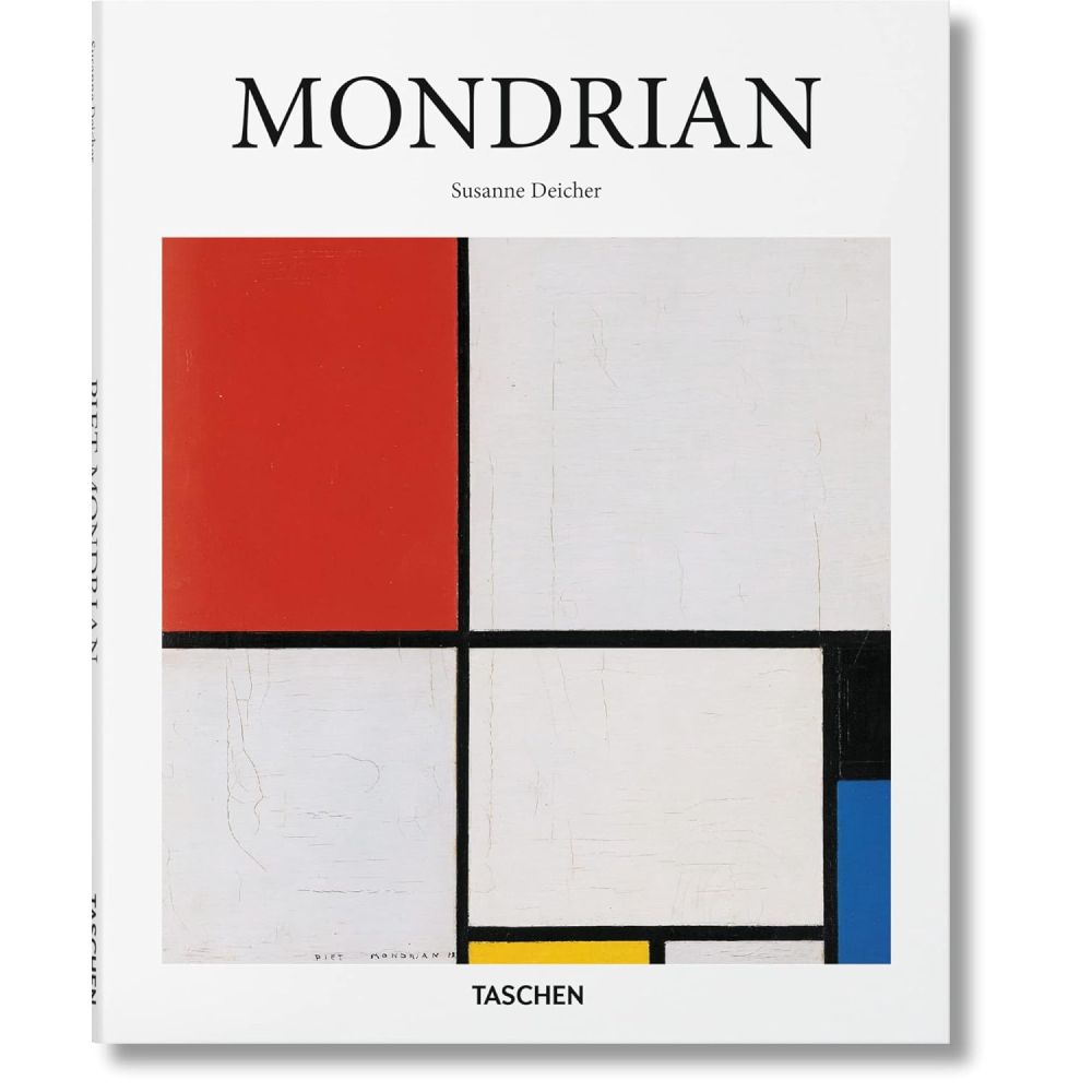 Книга на английском языке "Basic Art. Mondrian" 