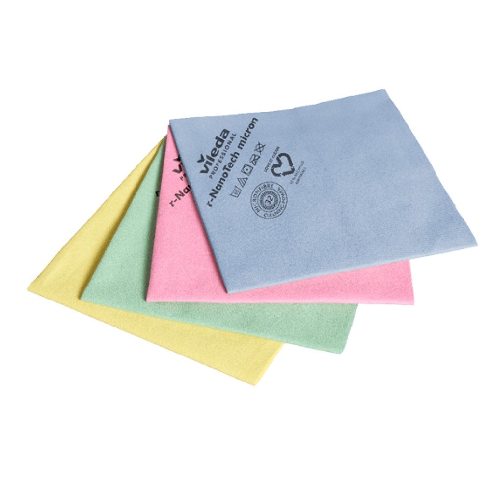 Салфетка из микроволокна "р-НаноТек Микрон" 38*40см, синий, 5 шт./уп.