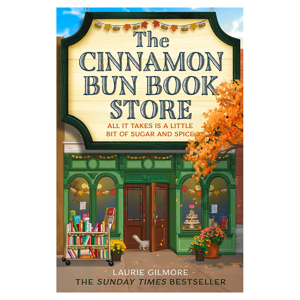 Книга на английском языке "The Cinnamon Bun Book Store", Laurie Gilmore