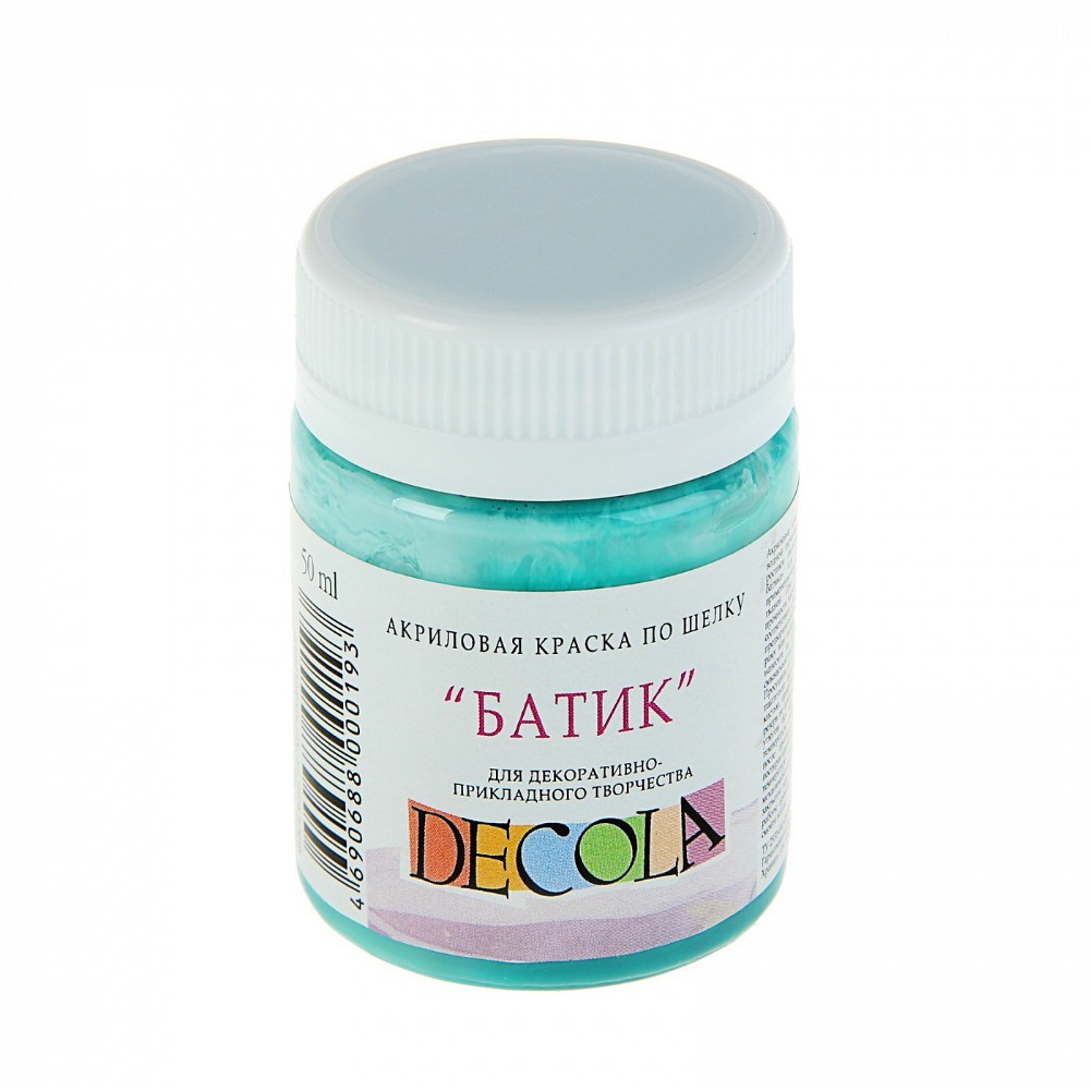 Краска акриловая по шелку перламутровая 