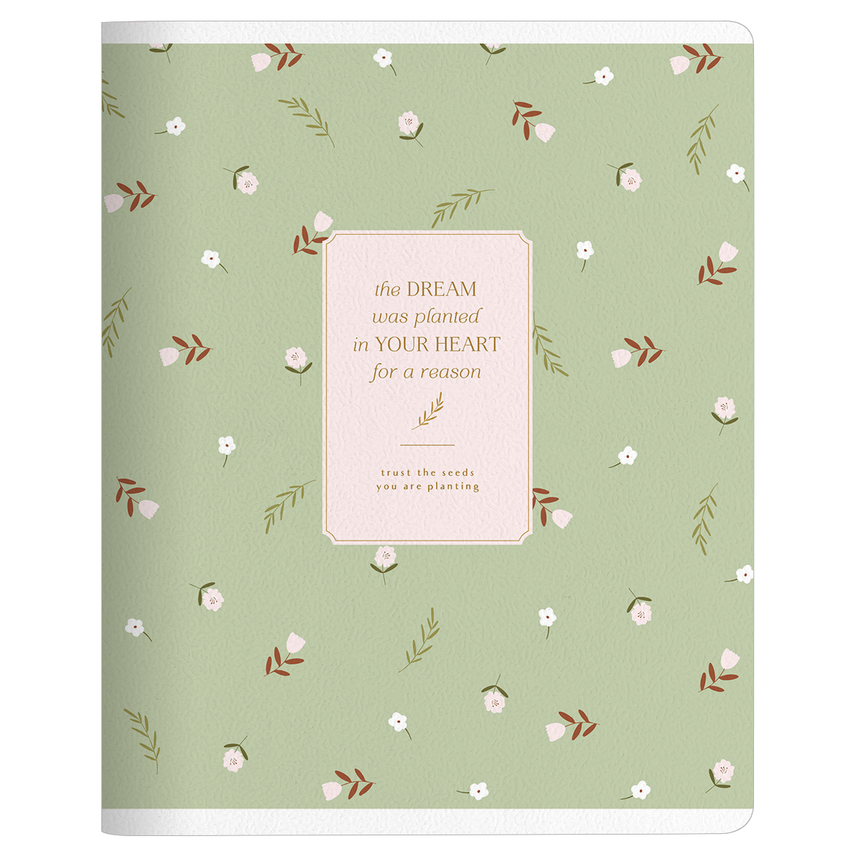 Тетрадь "April" А5, 48 листов, клетка, зеленый