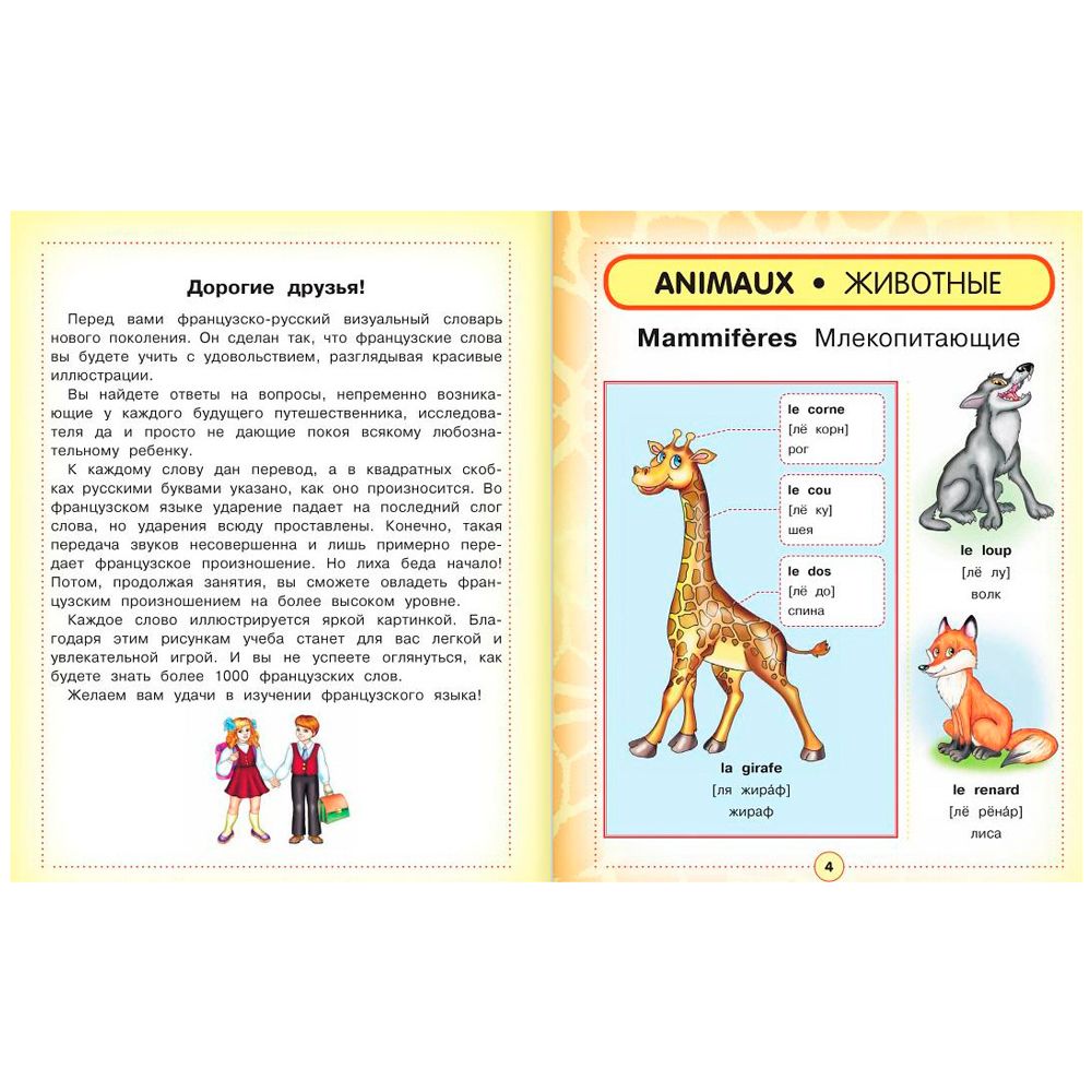 Книга "Французско-русский визуальный словарь для детей" - 3