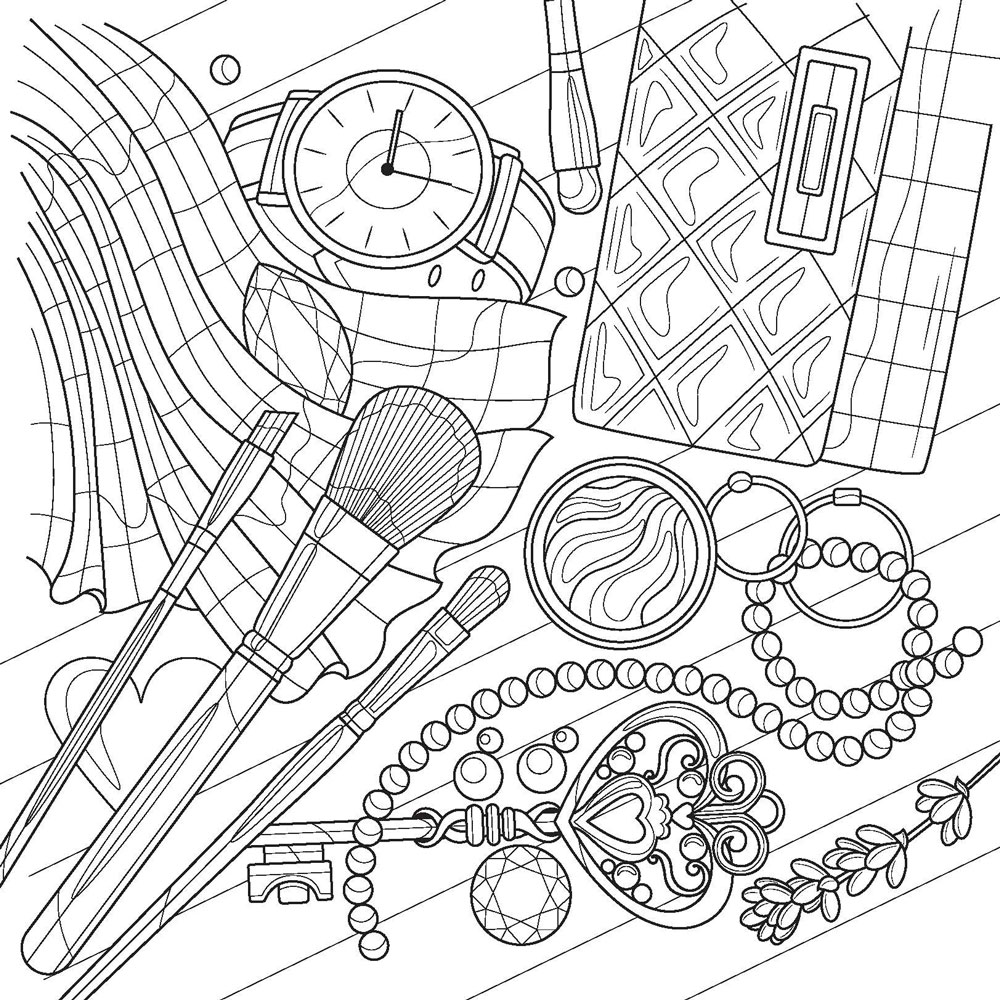 Раскраска антистресс "Тёплые воспоминания!" - 2