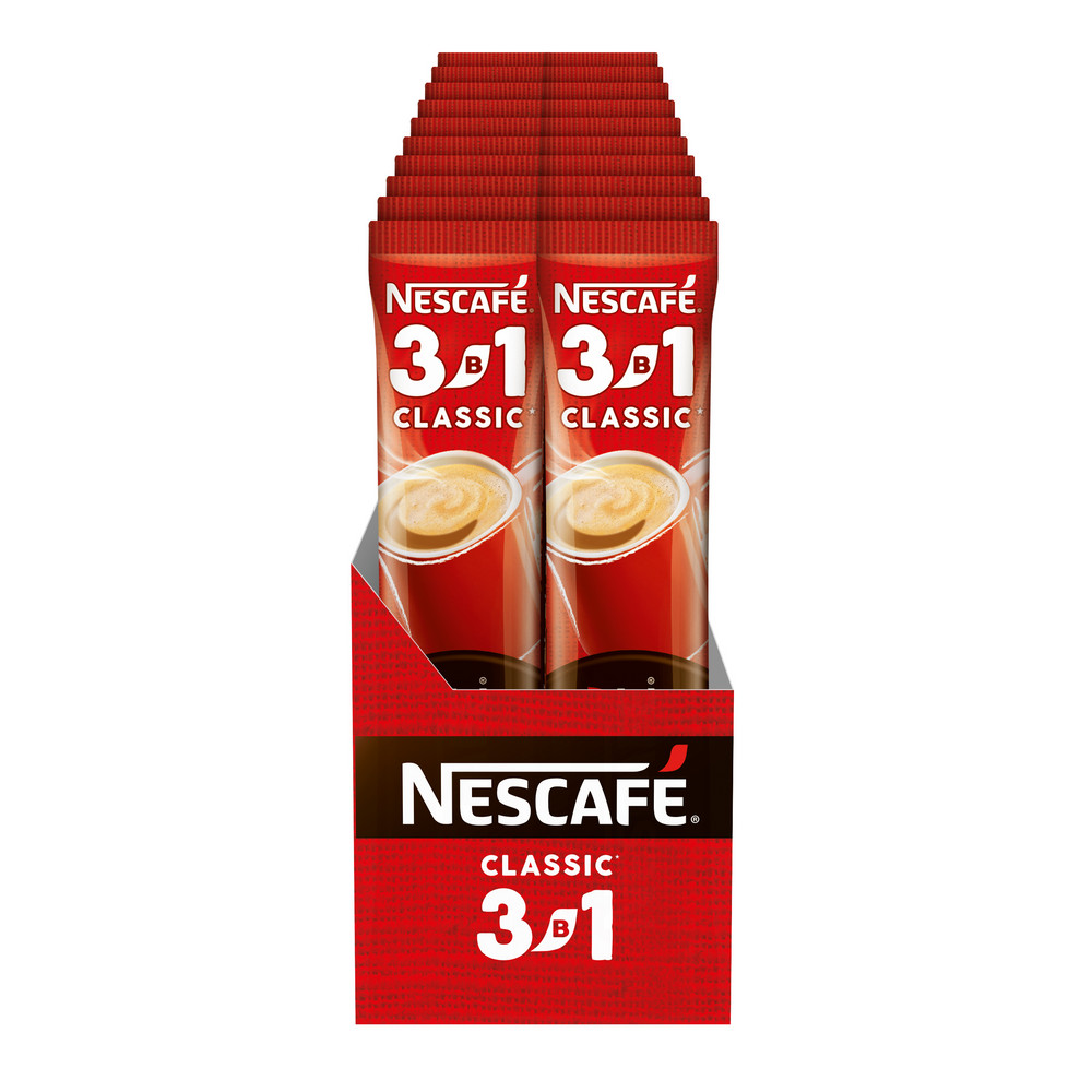 Кофейный напиток "Nescafe" 3в1 классик, растворимый, 14.5 г - 16