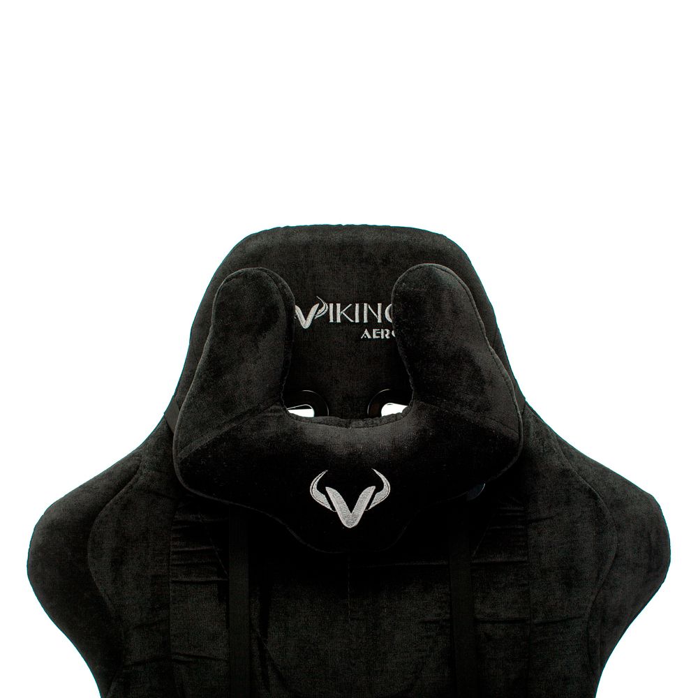 Кресло игровое Бюрократ VIKING "KNIGHT FABRIC", ткань, металл, черный - 7