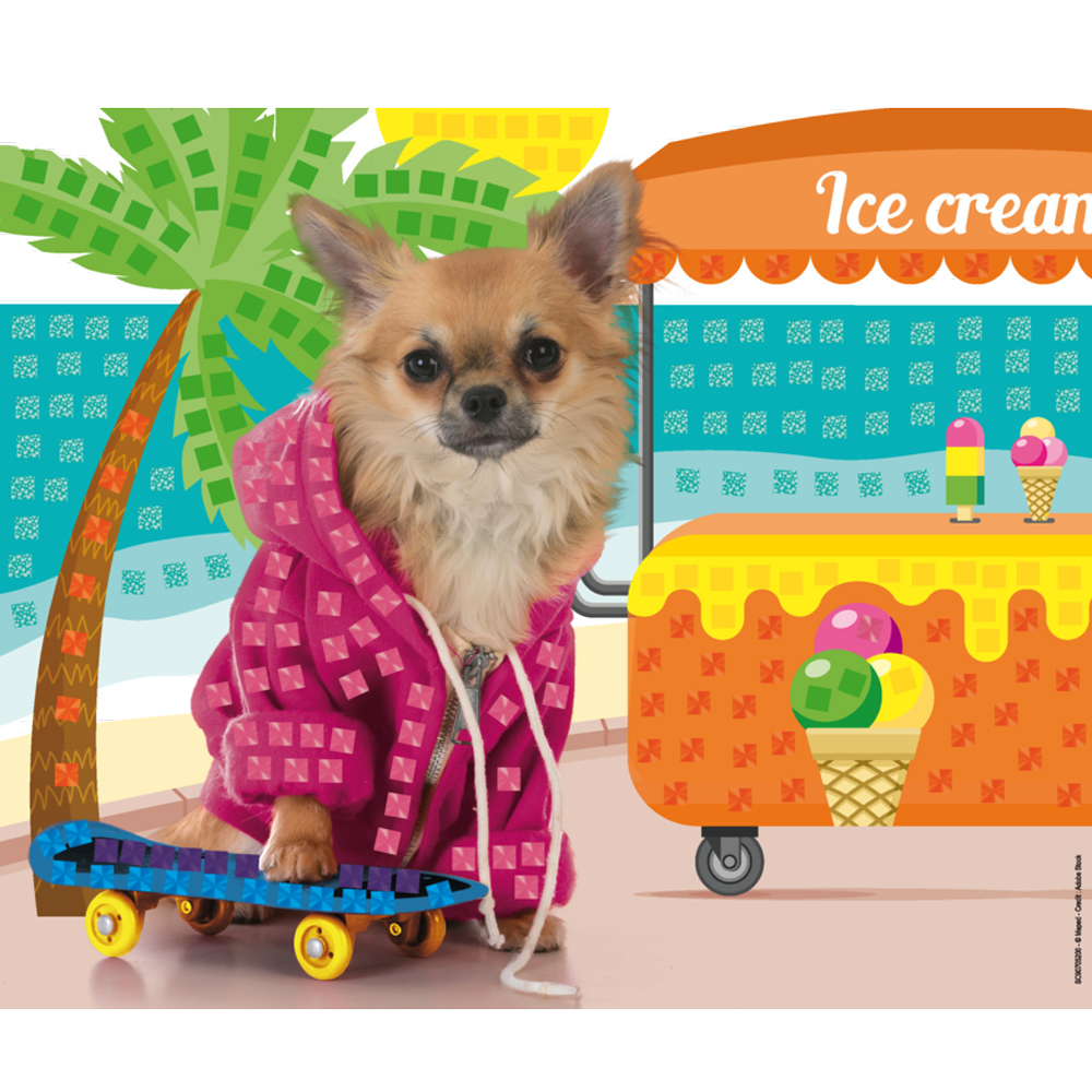 Набор для творчества Maped "Creative Cool Animals”, мозаика - 9