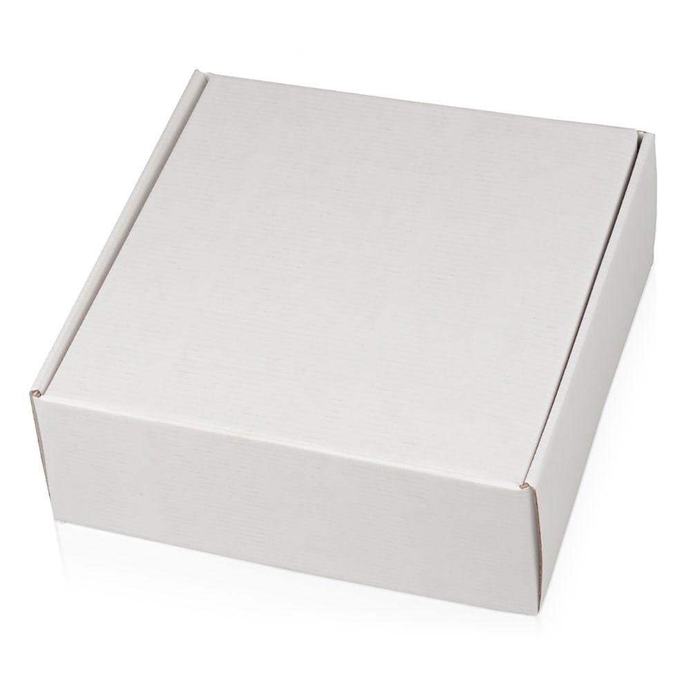 Коробка подарочная "Zand L", 26,3x24,3x10,3 см, белый