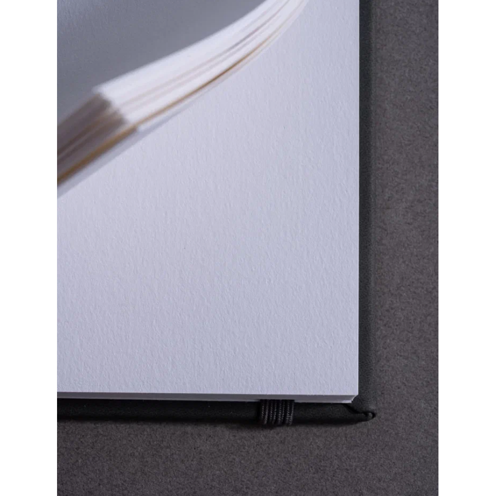 Скетчбук для графики "GrafArt white", 40 листов, А6, 160 г/м2, серый - 4