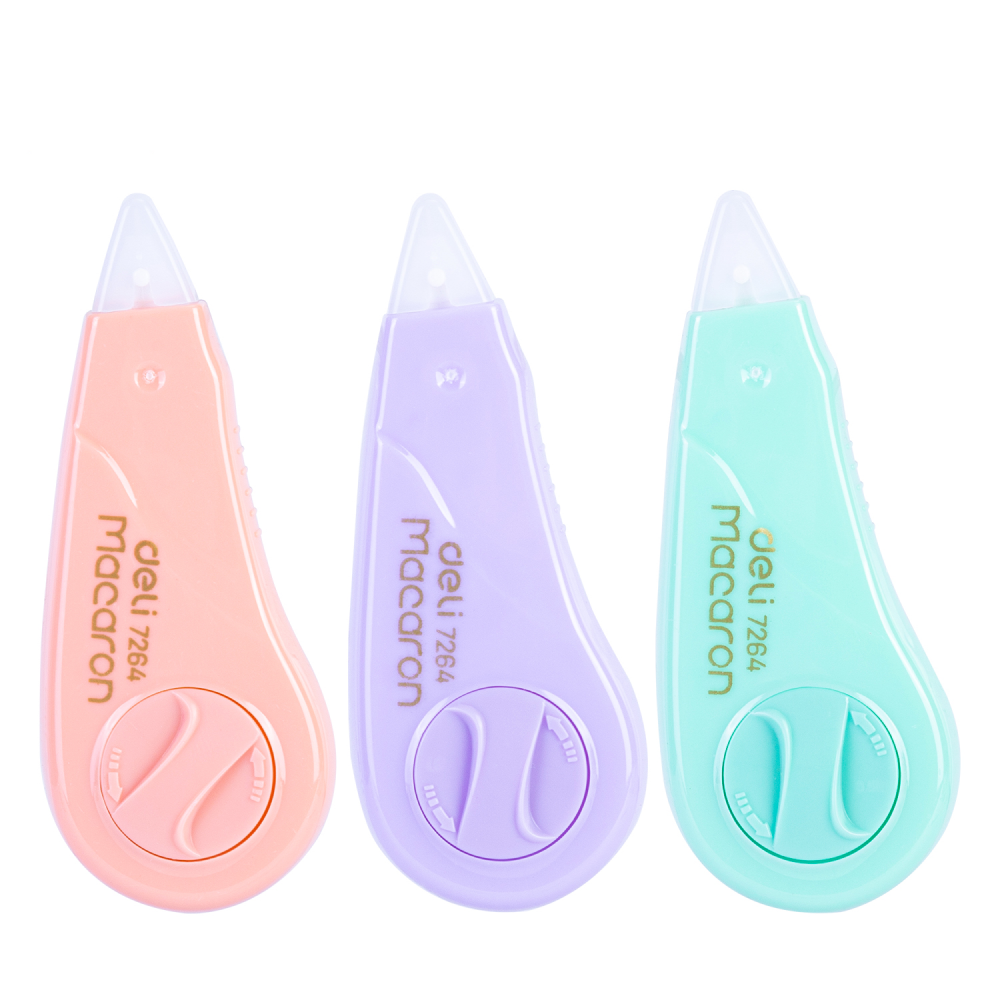 Корректор-роллер "Macaron", 5x5 мм/м, ассорти 