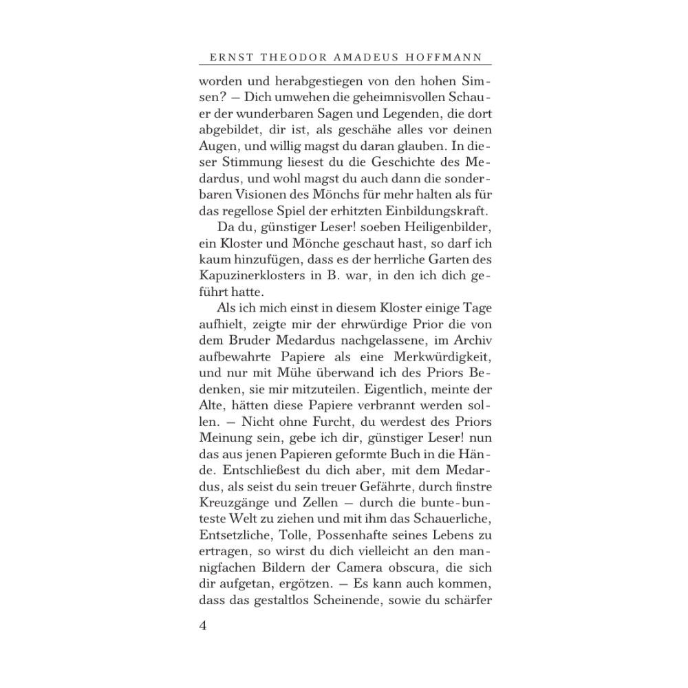 Книга на немецком языке "Die Elixiere des Teufels", Эрнст Гофман - 3