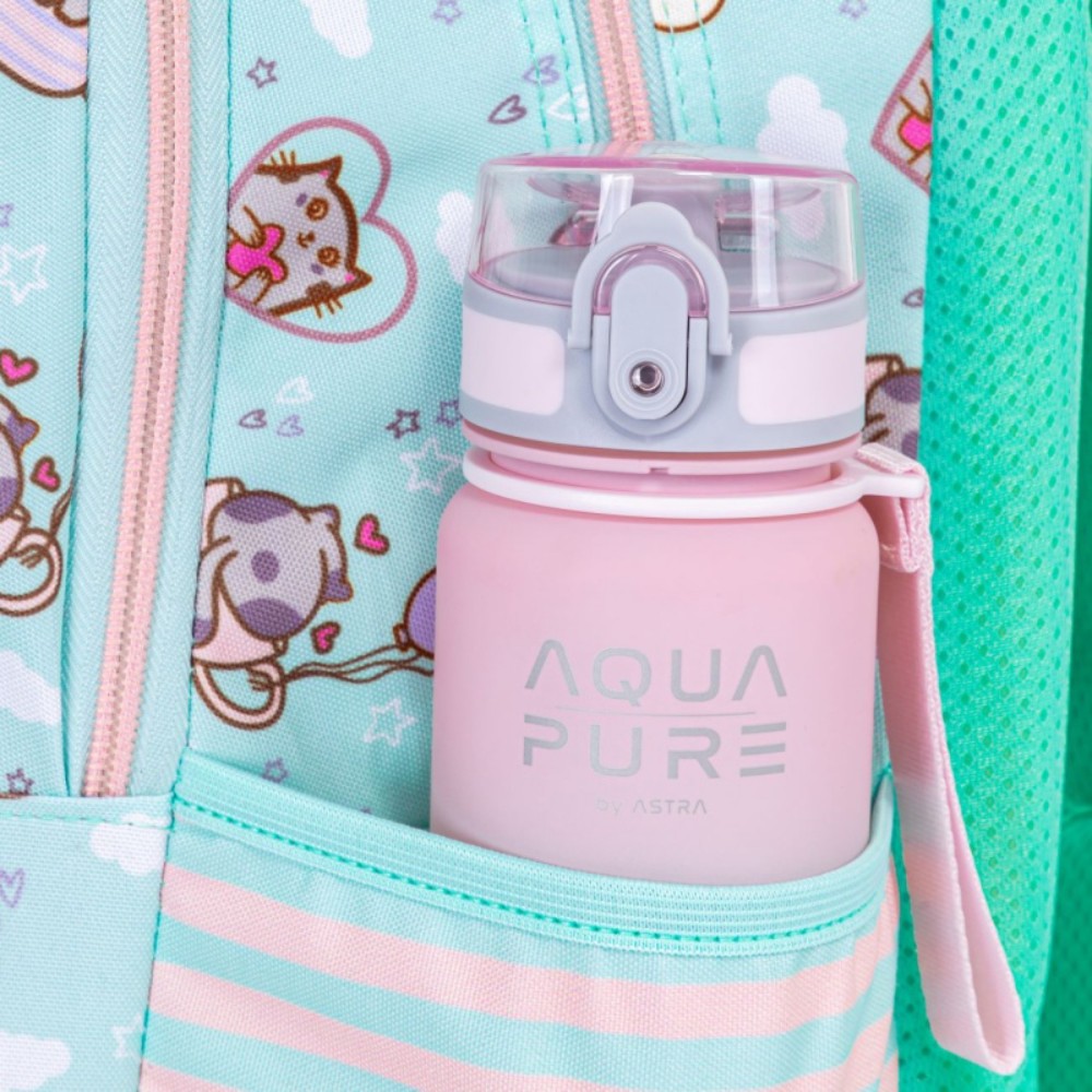 Рюкзак детский Astra "Kitty's World", голубой, розовый - 4