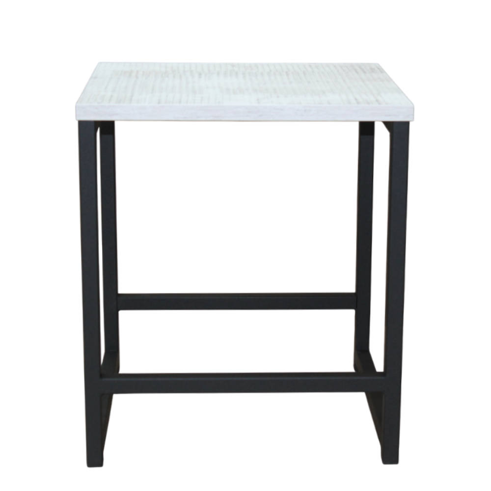 Табурет RION ALLERD, металл, ЛДСП, черный муар, Энигма