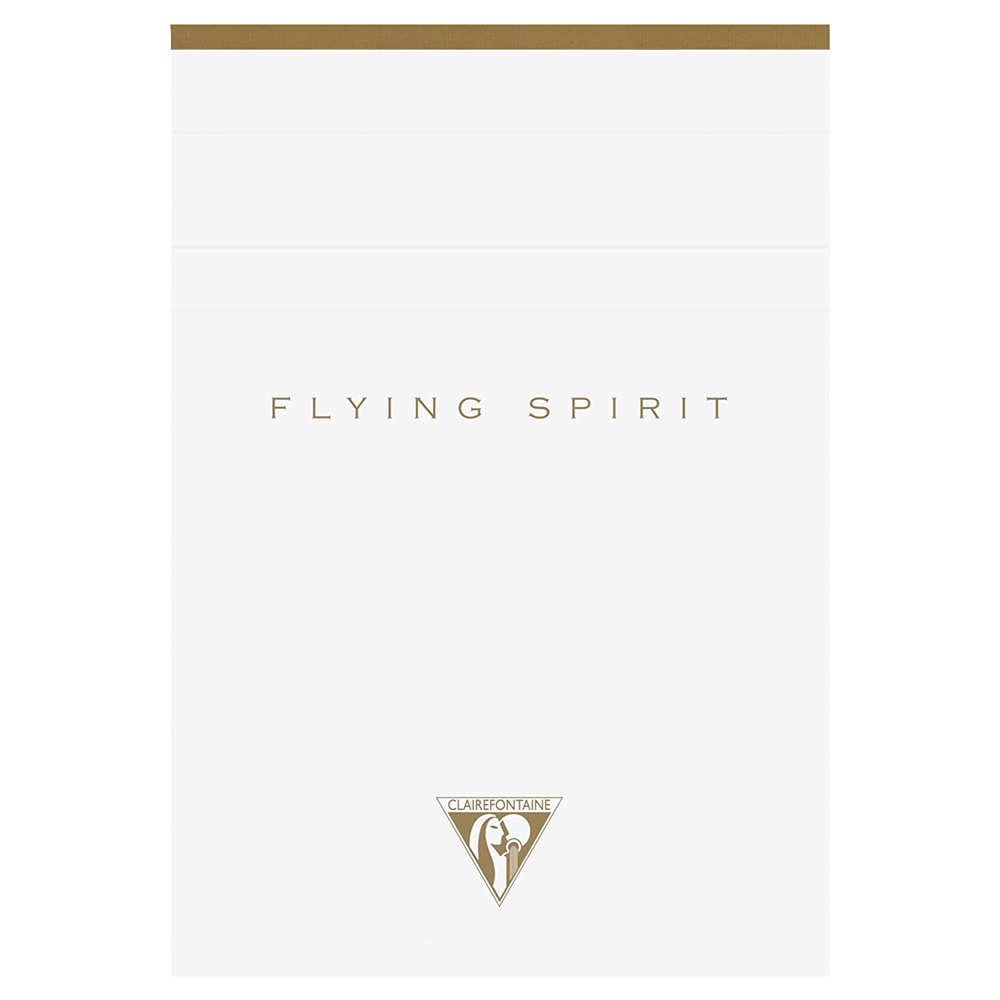 Блокнот "Flying Spirit", А6, 70 листов, линейка, белый