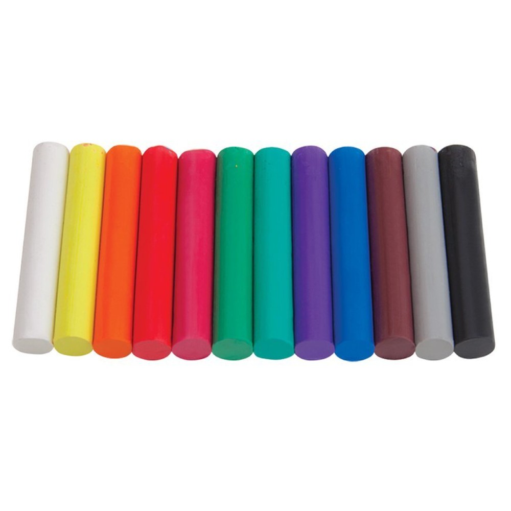 Пластилин для детской лепки Colorino, 12 цветов, круглый - 2