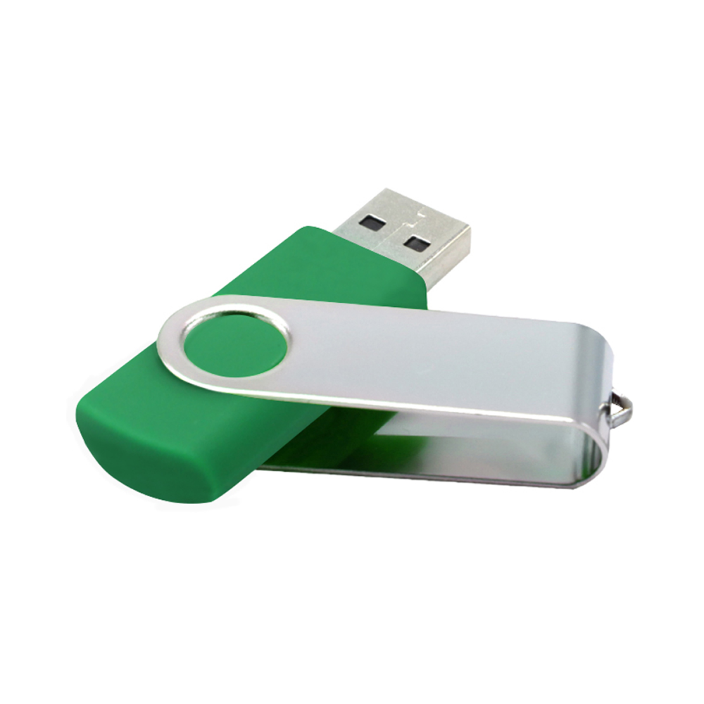 USB Flash 2.0 16 Gb VDF-008, пластик, метал, зеленый   - 3