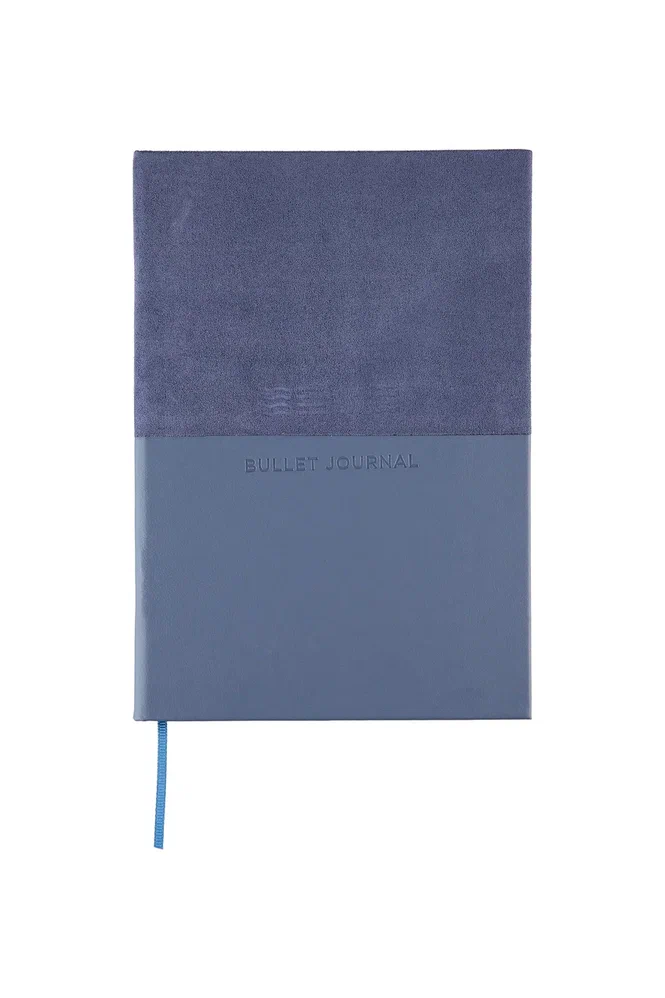 Блокнот "Стихия. Bullet Journal", А5, 80 листов, в точку, сумеречный синий - 7